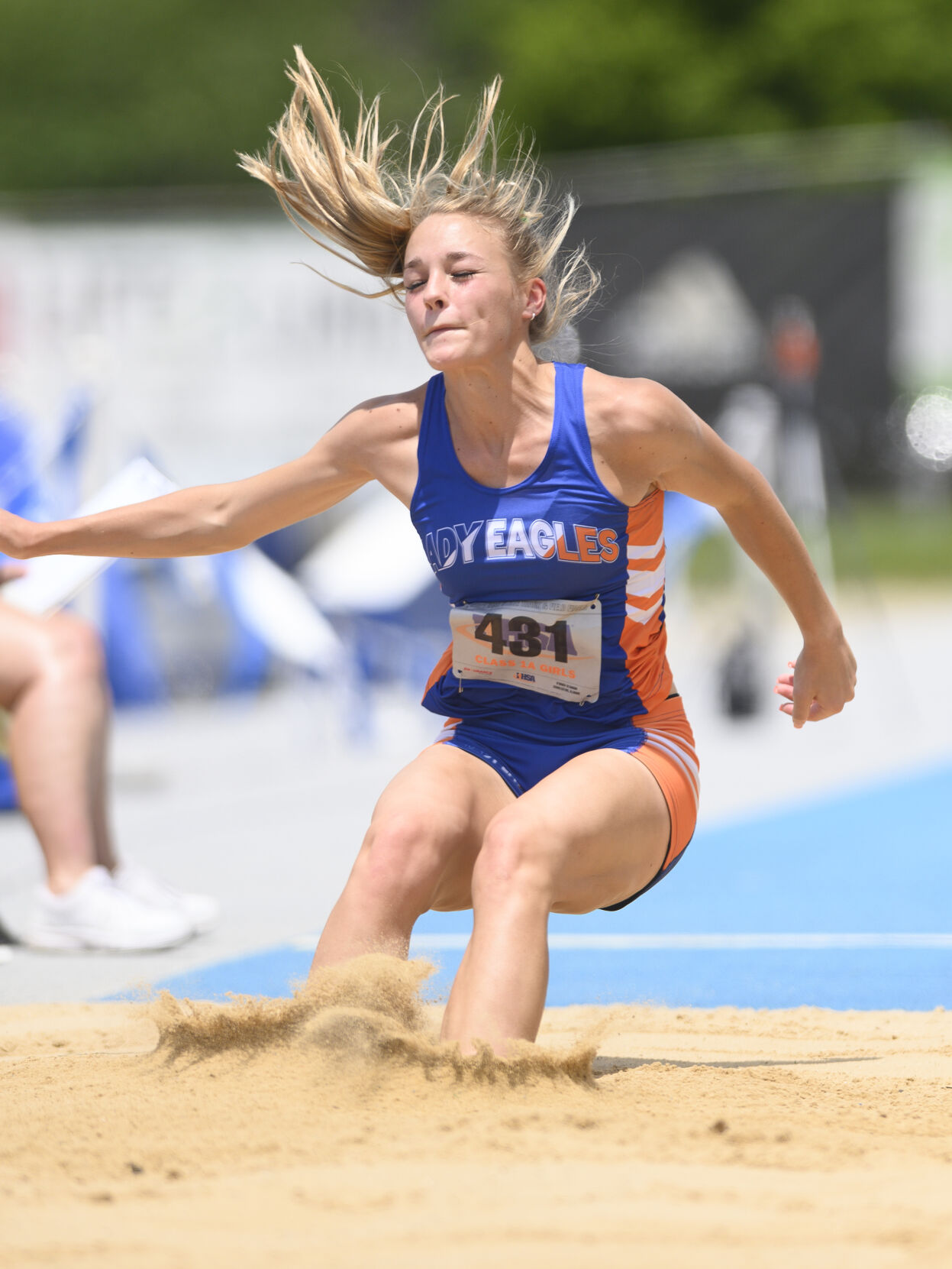 Class 1A girls track and field state championship